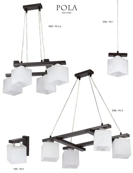 Lustra POLA PO1 1xE27/60W