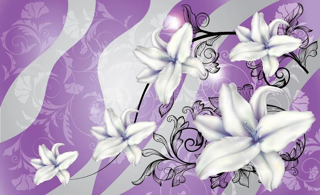 Fototapet - Flori (152,5x104 cm)