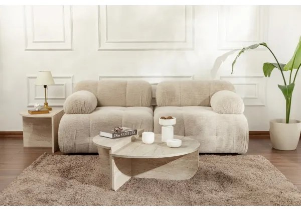 SET 2x măsuță de cafea ORION bej