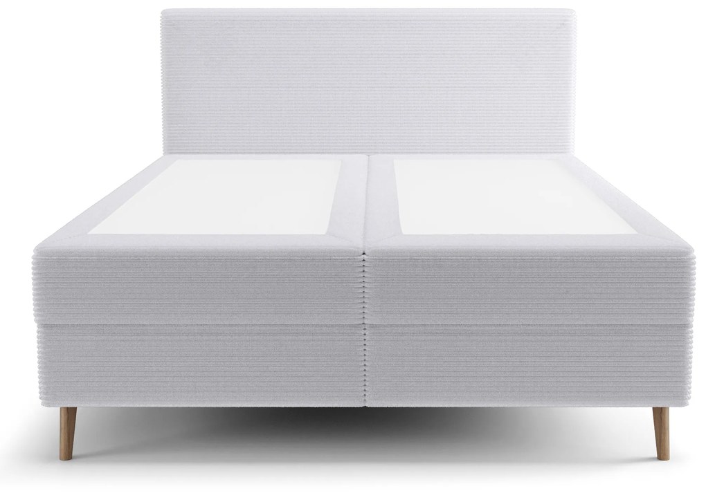 Pat de o persoană 120 cm Napoli Bonell (Gri) (cu somieră, cu sp. depozitare). 1082439