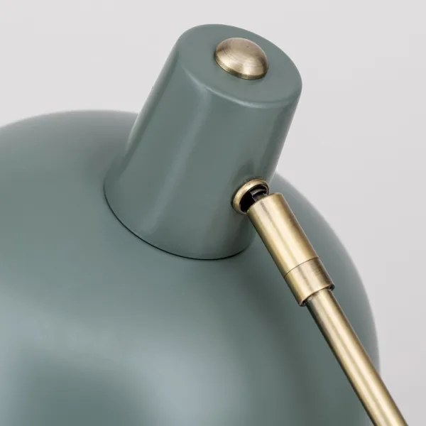 Orion - Lampă de masă FEDRA 1xE14/40W/230V verde mentă/alamă