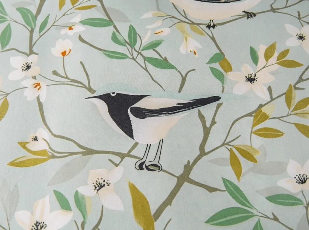 Lenjerie de pat din microfibra FLORIBIRD verde Dimensiune lenjerie de pat: 70 x 90 cm | 140 x 200 cm