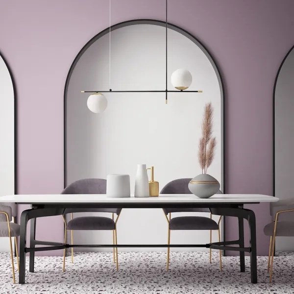 Lustră pe tijă Maytoni MOD048PL-02G NOSTALGIA 2xE14/40W/230V