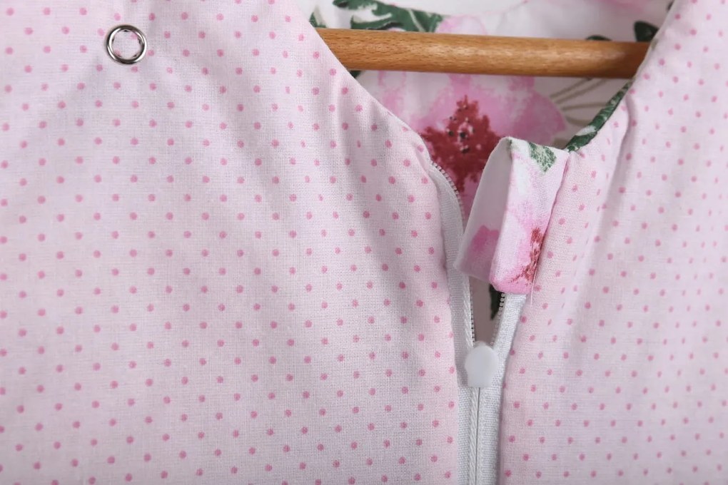 ShopJK SAC DE DORMIT PENTRU COPII - BUMBAC - TRANDAFIRI
