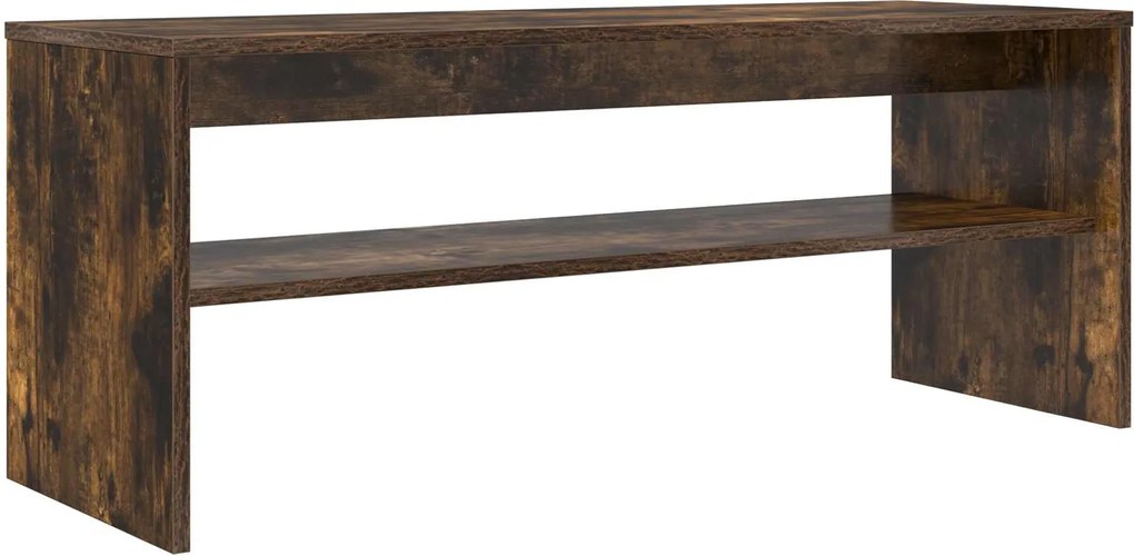 vidaXL Cabinet TV Stejar fumuriu 100 x 35 x 40 cm Lemn compozit