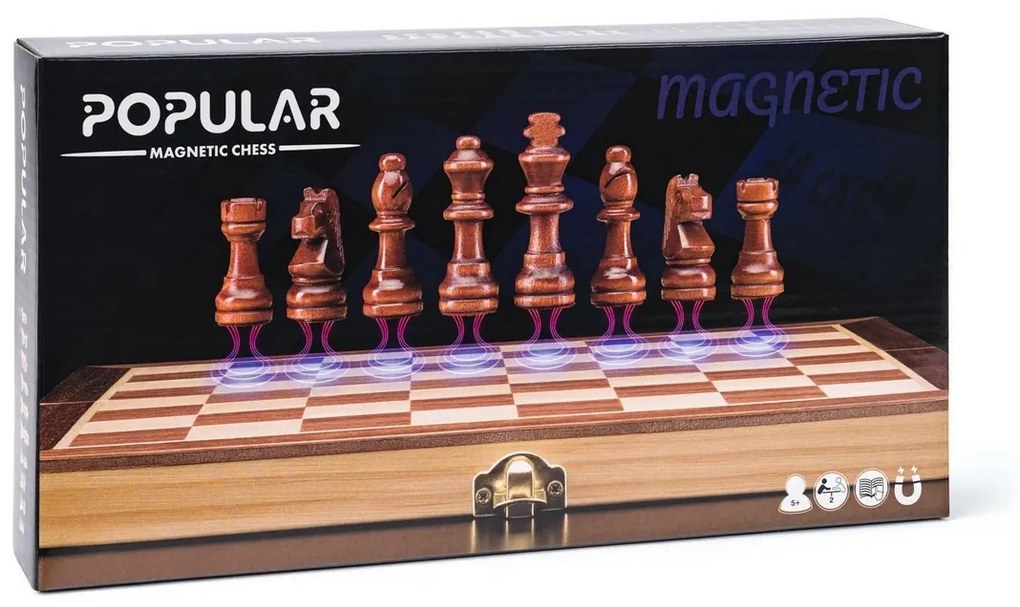 Șah magnetic Popular 92220