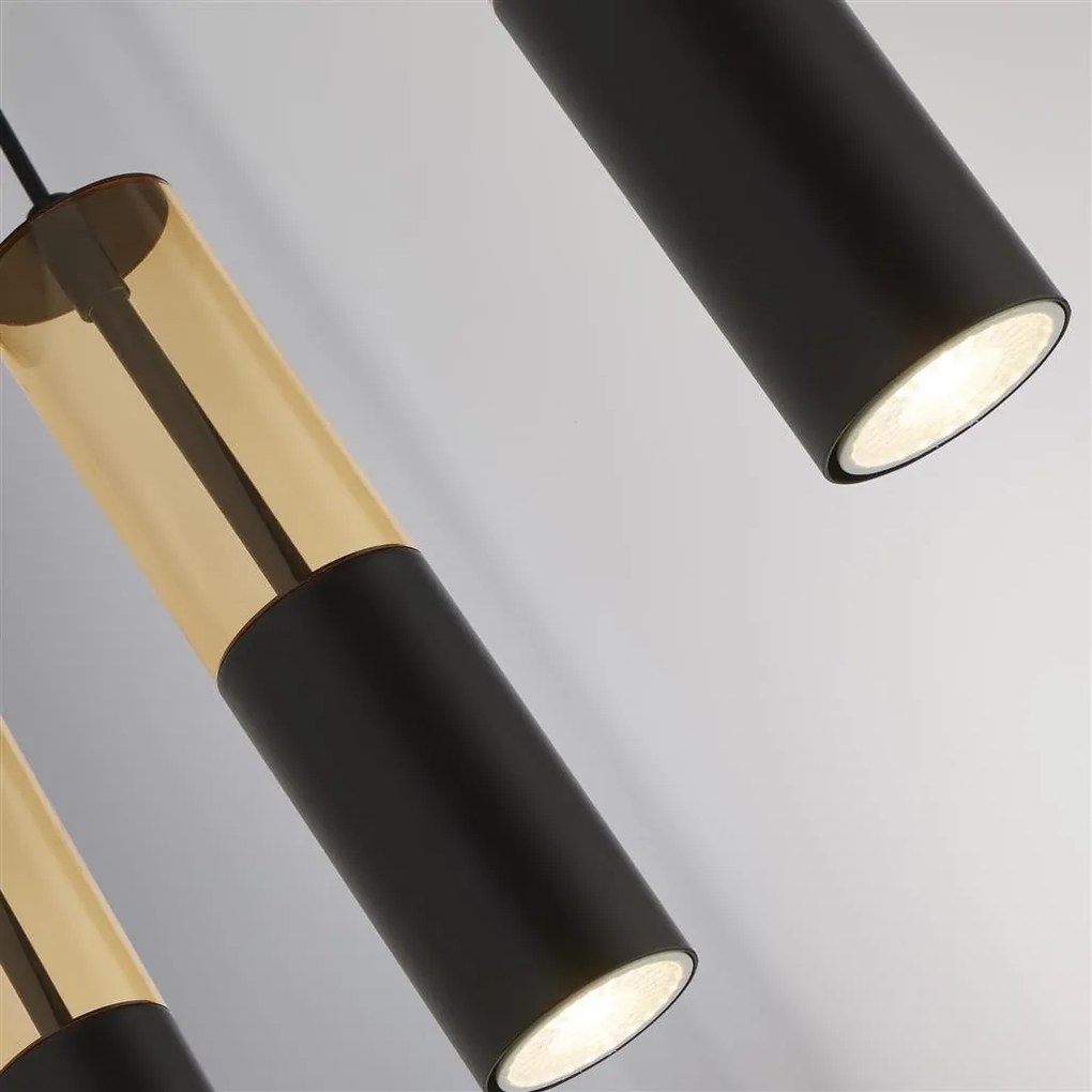 Lustra cu 5 pendule design modern Merrygold