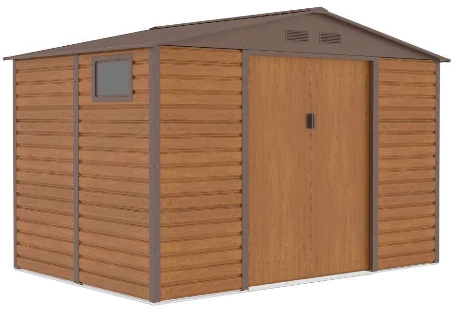 Magazie de grădină metalică Malmo 2,8 x 1,9 m Store Boss brown