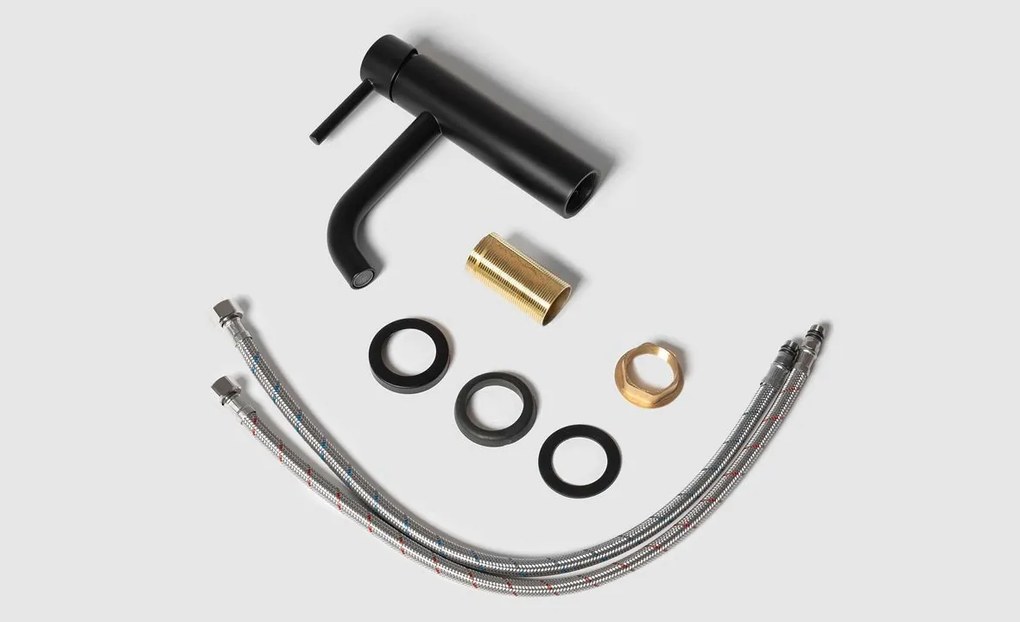 Baterie pentru baie Calani NEXOS negru