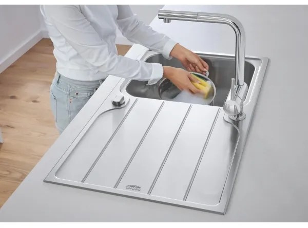 GROHE 32168000 - Baterie pentru chiuvetă A, crom lucios