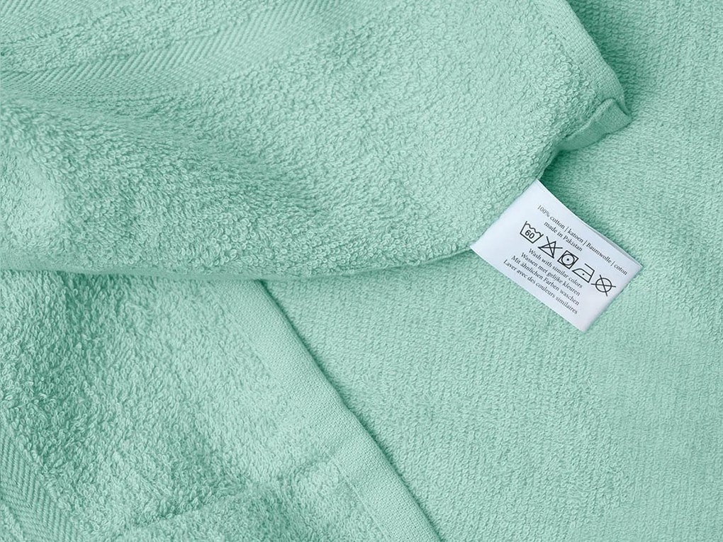 Prosop AQUELLA 50x90 cm menta, 100% bumbac