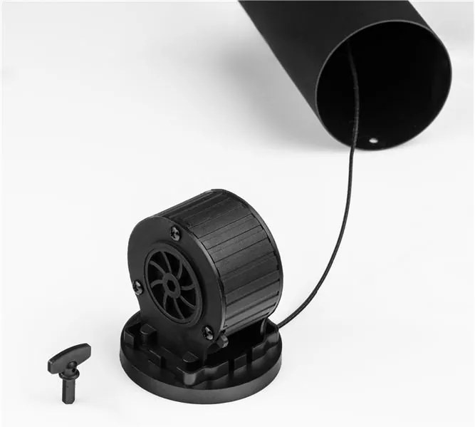 Pendul LED design minimalist STILVI negru