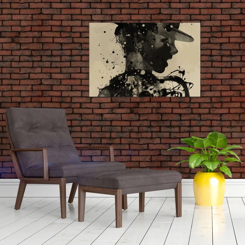 Tablou - Femeie de jazz (90x60 cm)