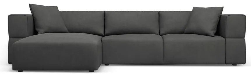 Colțar gri închis (cu colț pe partea stângă ) Esther – Milo Casa