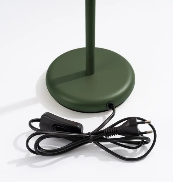 Lampă de masă Sollux SL.1624 KARBON 1xGU10/10W/230V verde