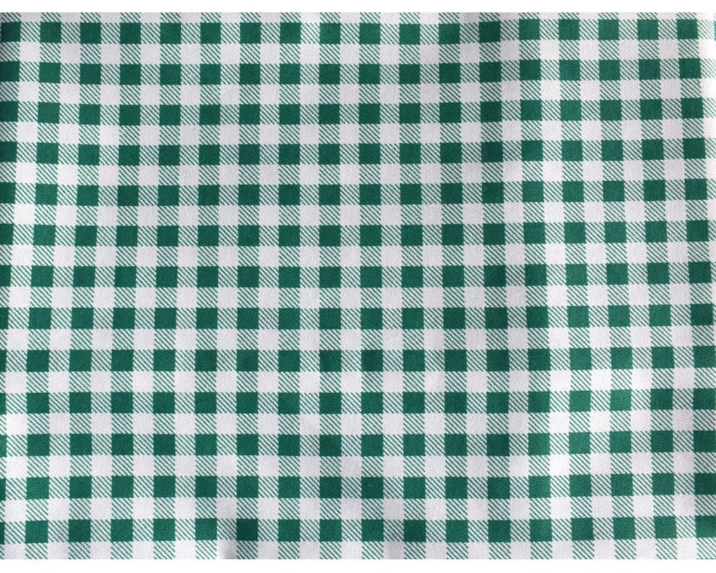 Fata de masa SAH XXL alb si verde CASA GINO , bumbac 100%, 135X160, masa 6 persoane