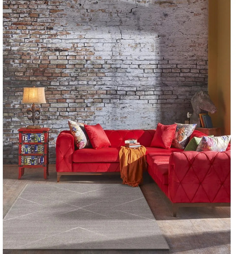 Covor gri 80x160 cm Lori – FD