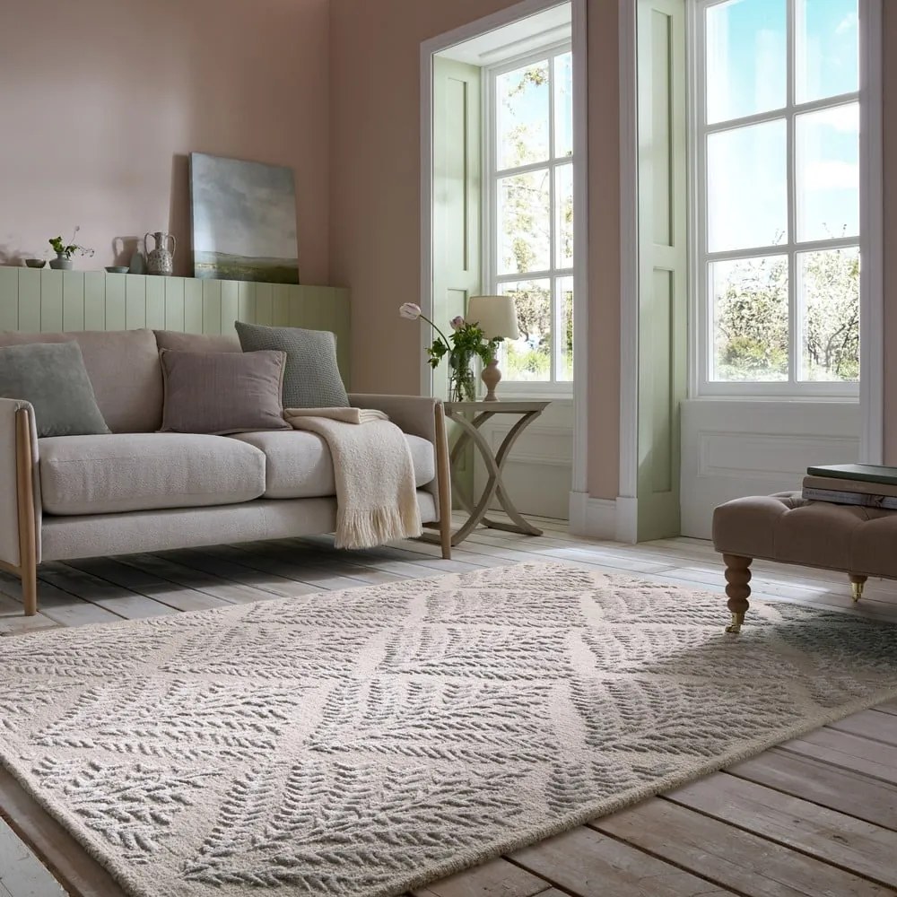 Covor grej țesut manual din amestesc de lână 160x230 cm Sloane – Flair Rugs