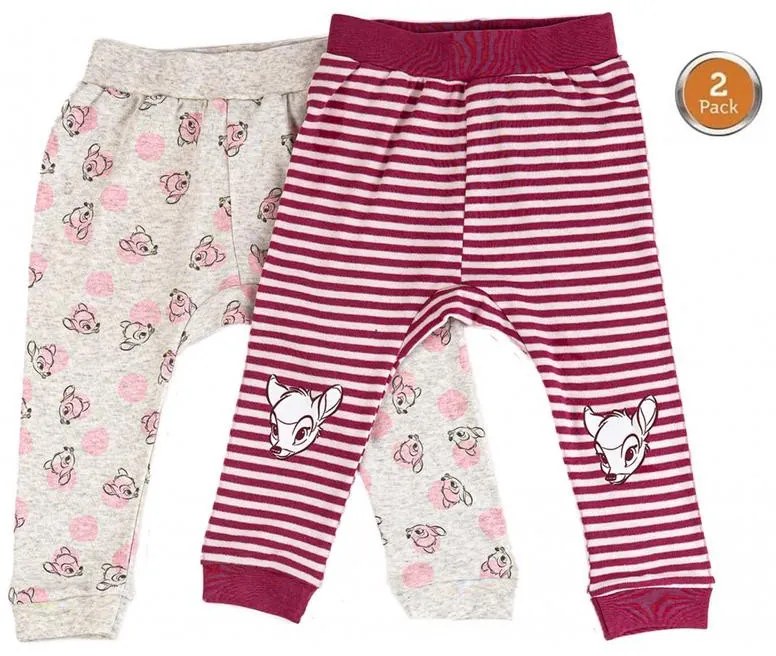 Disney Bambi pantaloni pentru bebeluși 2 buc 62/68 cm