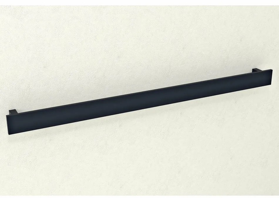 SAPHO PX088 Suport pentru prosoape, 100 x 6 cm,negru mat