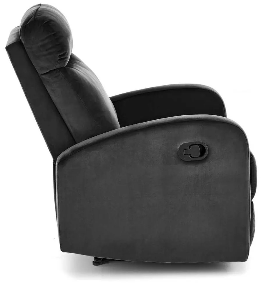 Scaun reclinabil Wonder, negru