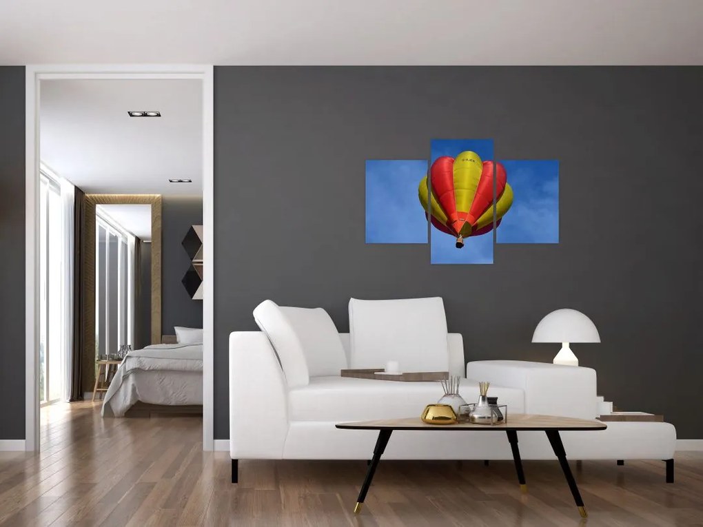Tablou cu balon zburând (90x60 cm)