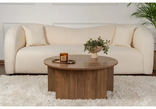 Masă de cafea LUVIA nuc