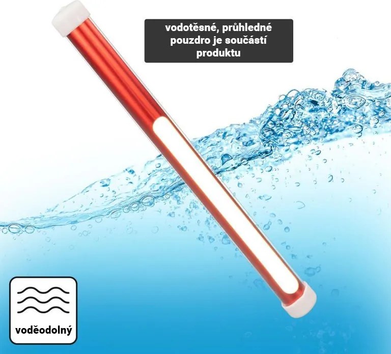 Garthen LED lampa de camping cu LED-uri, rezistent la apă, r