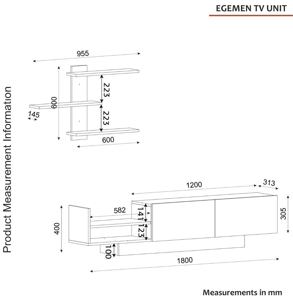 Mobilier living Eminent (Alb). 1071714