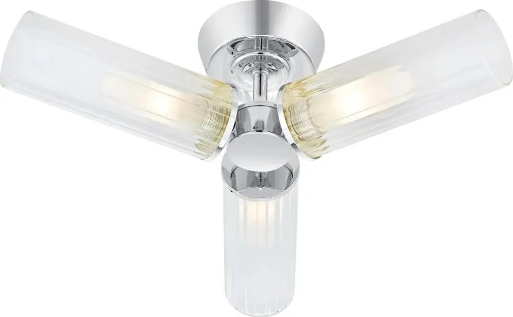 Markslöjd 109237 - Plafonieră aplicată pentru baie RIMINI 3xG9/20W/230V IP44 crom lucios