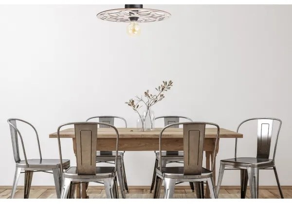 Lustră aplicată FALCO 1xE27/60W/230V d. 40 cm bej