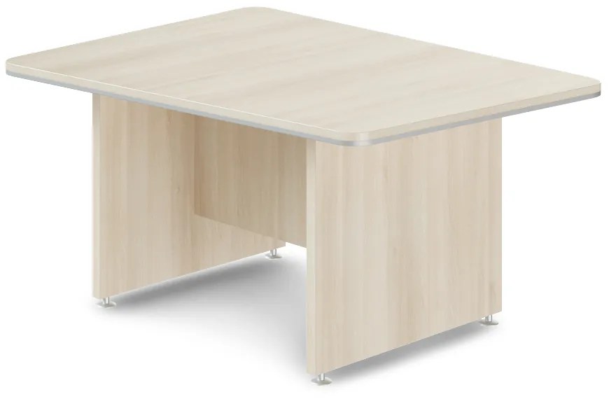 Masa de intalnire TopOffice Premium 160 x 120 cm, salcam deschis