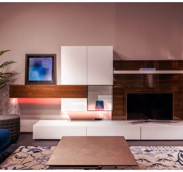 Bandă LED RGB dimabilă Globo 39016 LED/6W/230V + telecomandă 1m