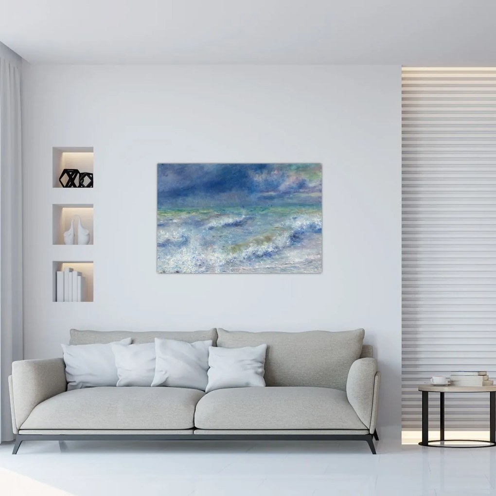 Tablou - Pierre-Auguste Renoir, Seascape, reproducere (90x60 cm)