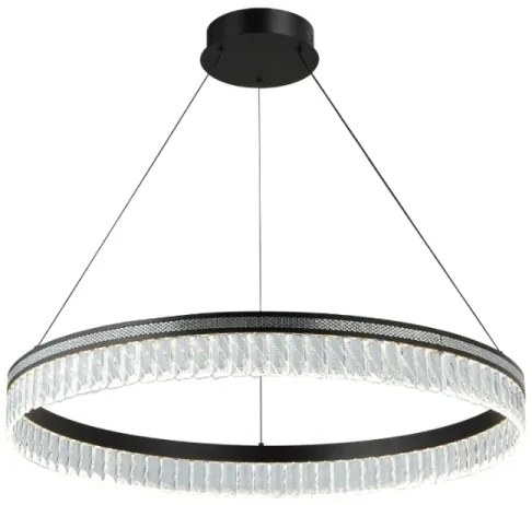Lustră LED cu cristale, dimabilă, pe cablu THALIA LED/55W/230V 3000-6000K + telecomandă