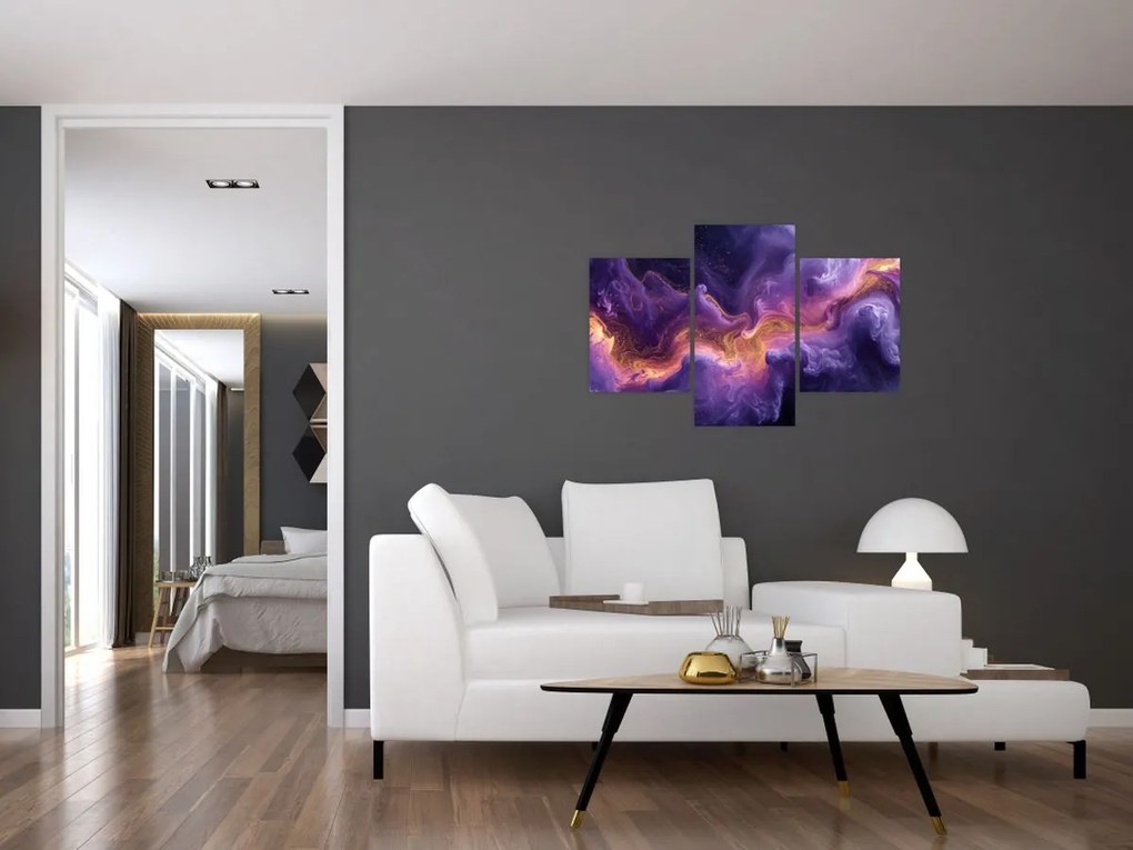 Tablou - Nebuloasa purpurie (90x60 cm)