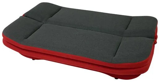 Canapea extensibilă Lehti (Gri + Negru) (cu sp. depozitare). 1105556