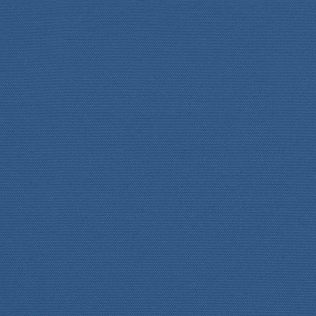 Umbrela balcon, tija aluminiu albastru 300x150x253 cm semirotund Albastru inchis