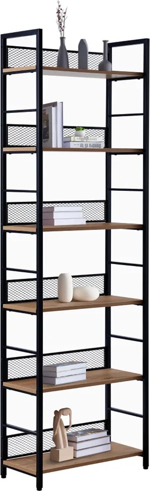 Raft, negru/stejar, KELER TIP 3