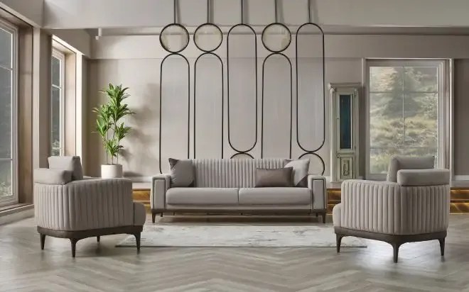 Set canapele extensibile si fotolii Elit 3+1+1