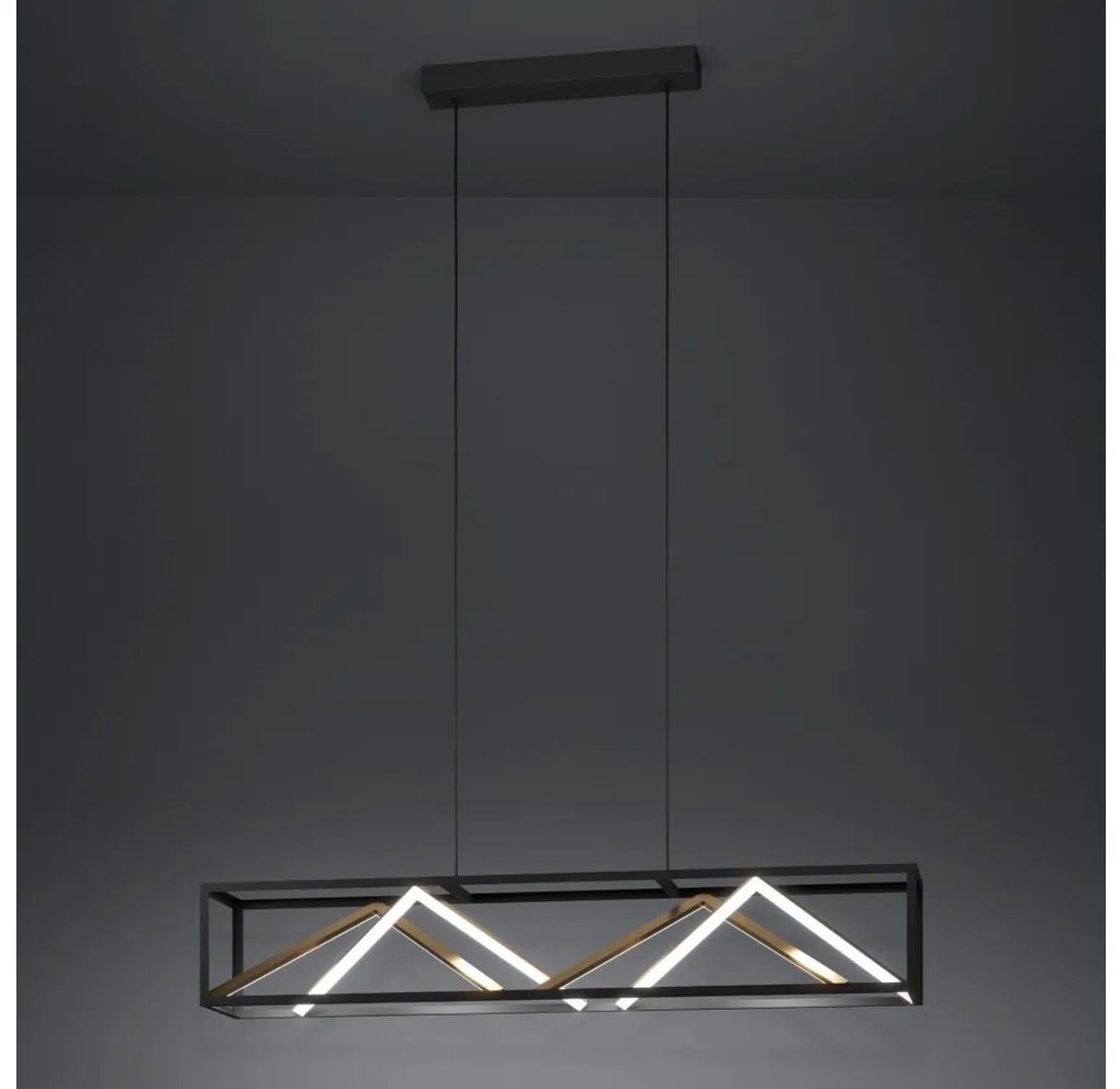 Lustră LED dimabilă aplicată Eglo 390417 PENELA LED/46W/230V 2700-6500K + telecomandă