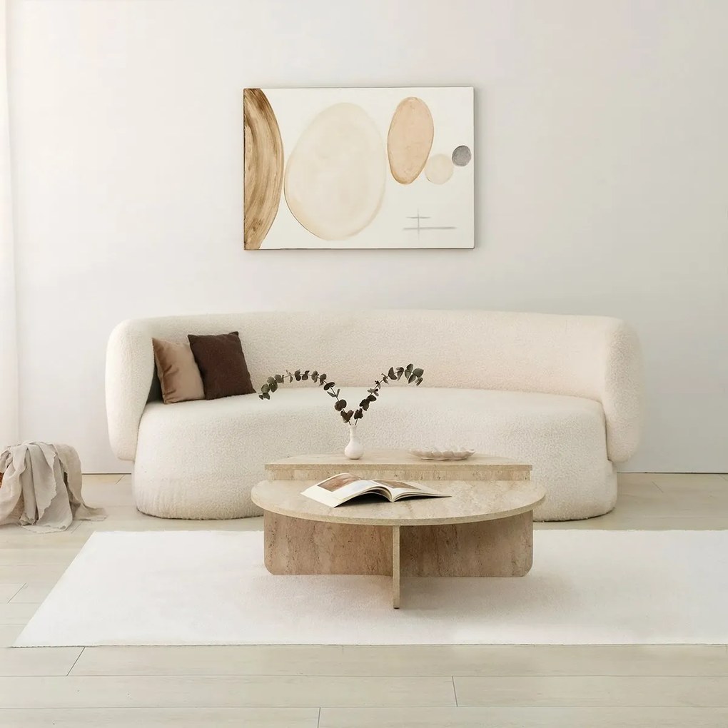Măsuță de conferință Podium Travertine
