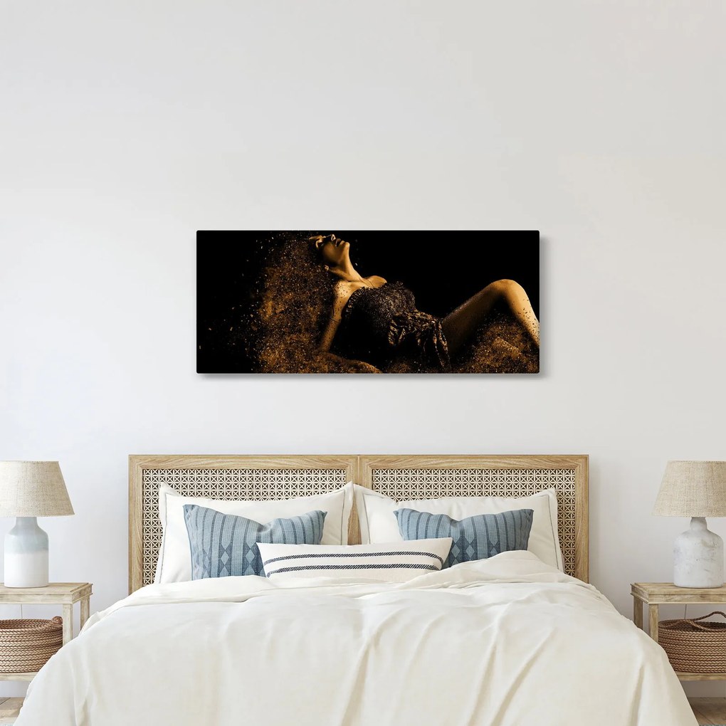 Tablou - Femeia din aur (120x50 cm)