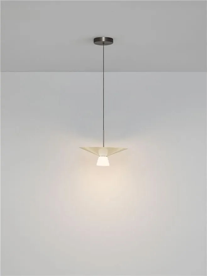 Lustra LED suspendata BARIS White Tea 38cm
