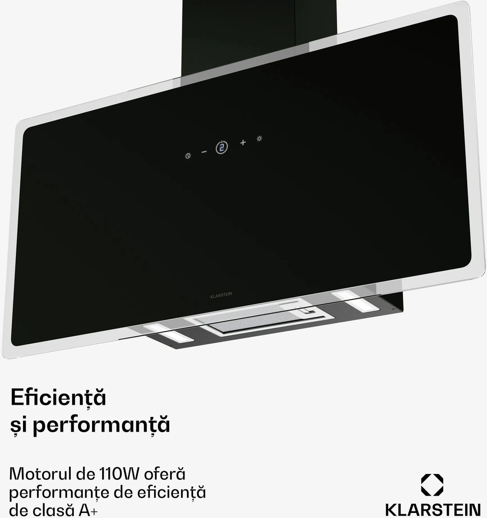 Klarstein Capota AlizeEdge, Tactilă, Plată, Silențioasă, Built-in, A+