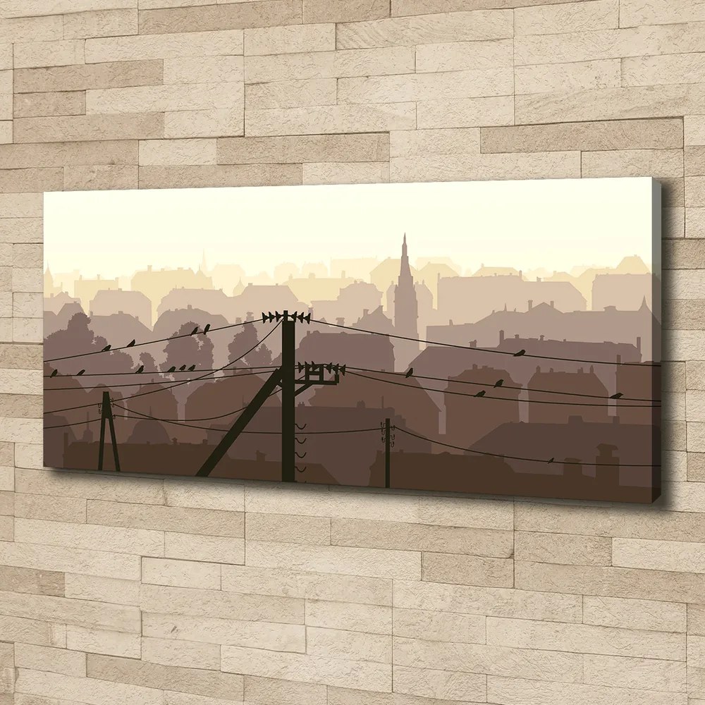 Print pe canvas Line oraș