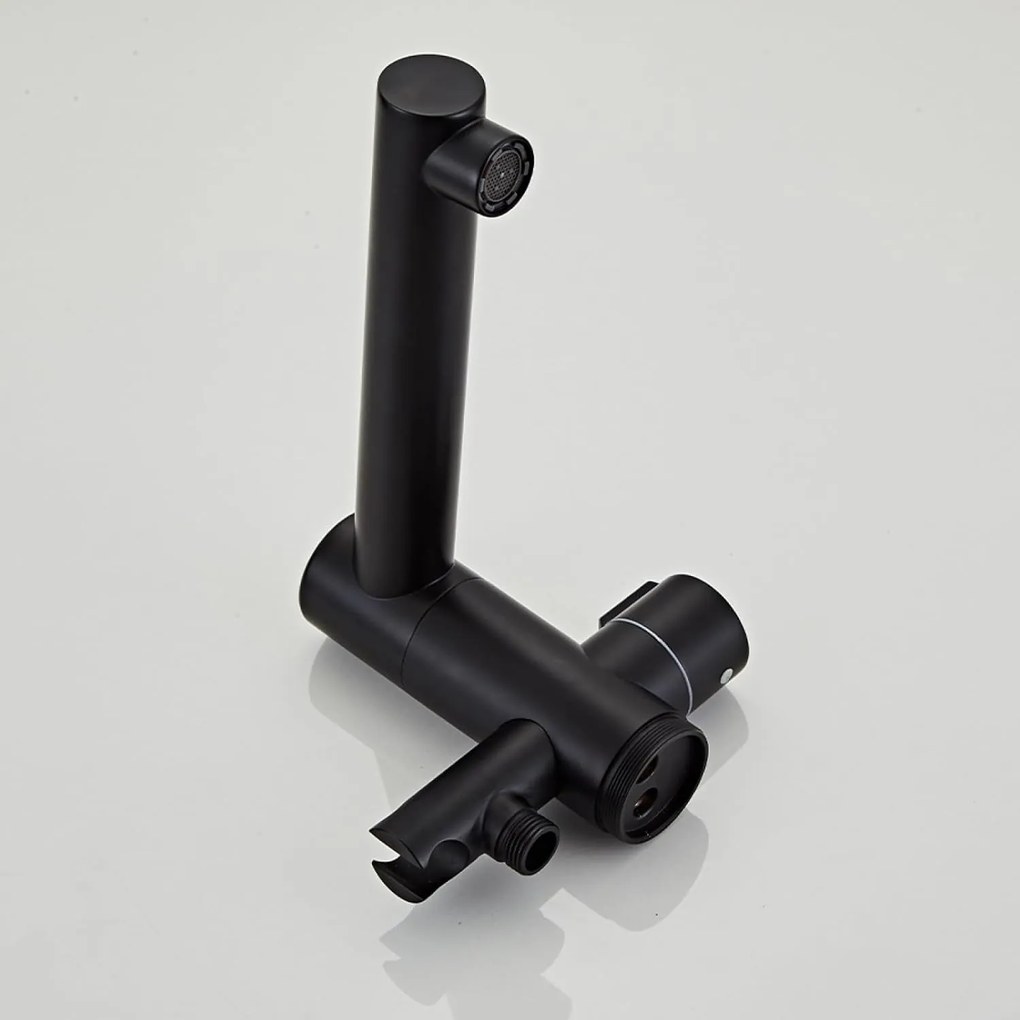 Baterie de Podea Negru – Design minimalist și durabil pentru un aspect contemporan.