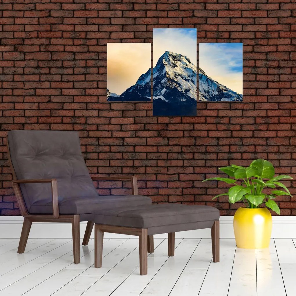 Tablou cu munții înzăpeziți, Nepal (90x60 cm)