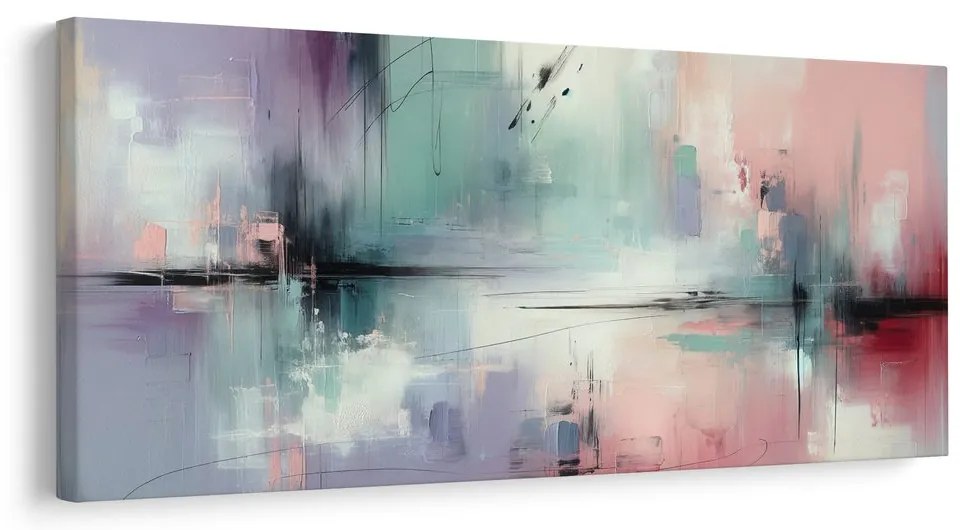 Tablou abstracție modernă de culori