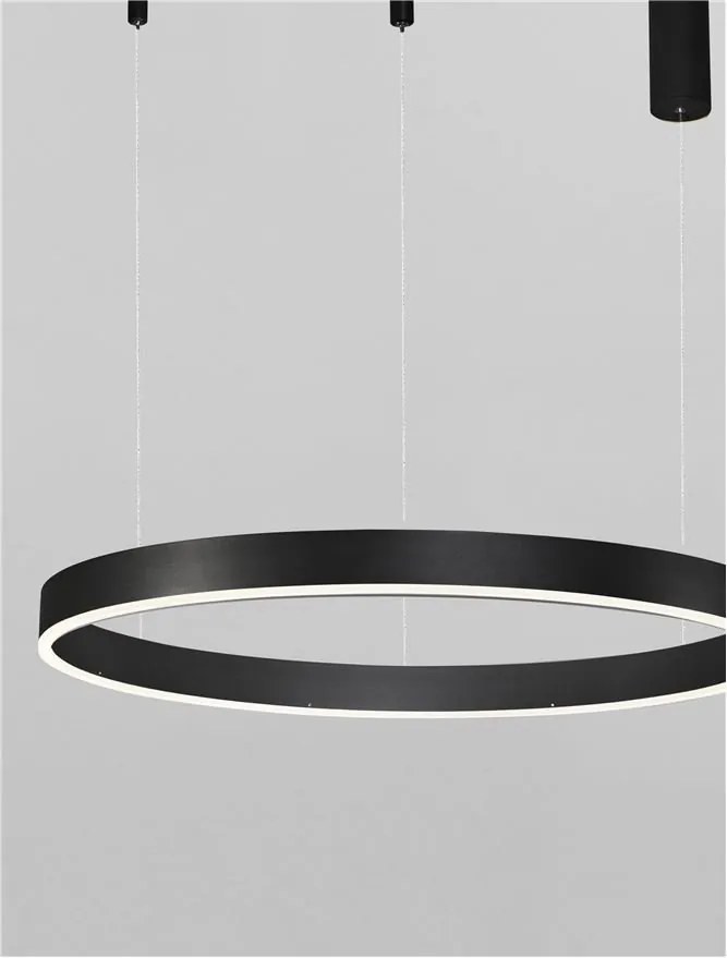 Lustra LED dimabila design circular MOTIF D-100cm